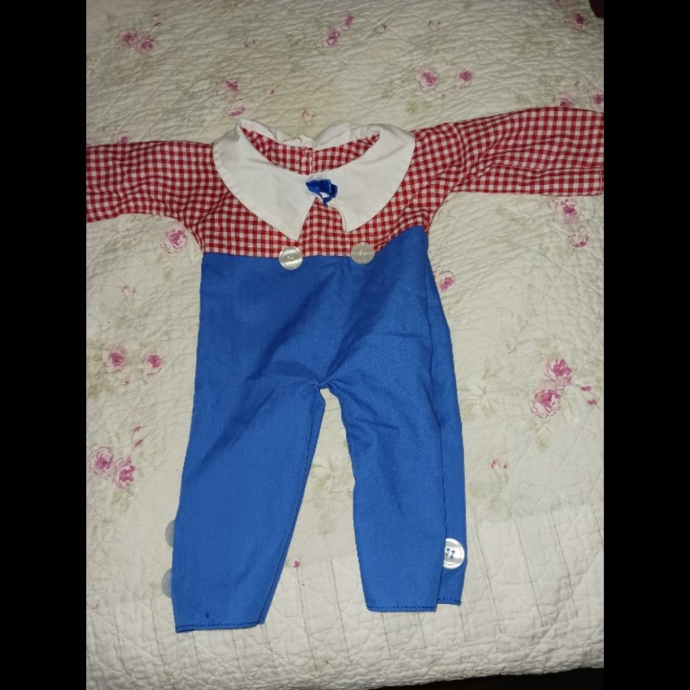 VINTAGE Raggedy Andy DOLL clothing